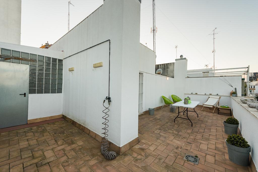 Galera Donkey Terraza Privada Apartamento Sevilha Exterior foto